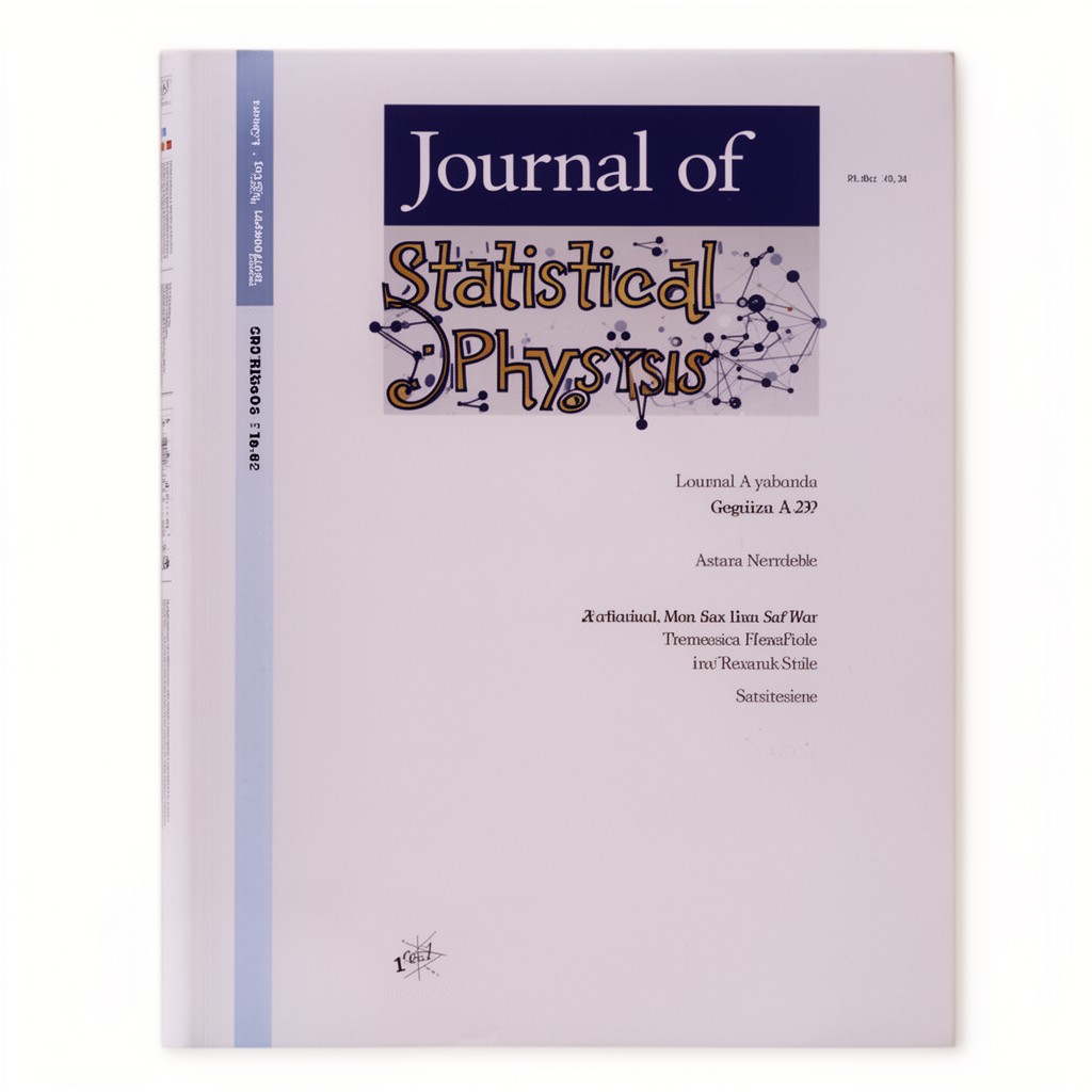 AI-generated illustration of Journal of Statistical Physics