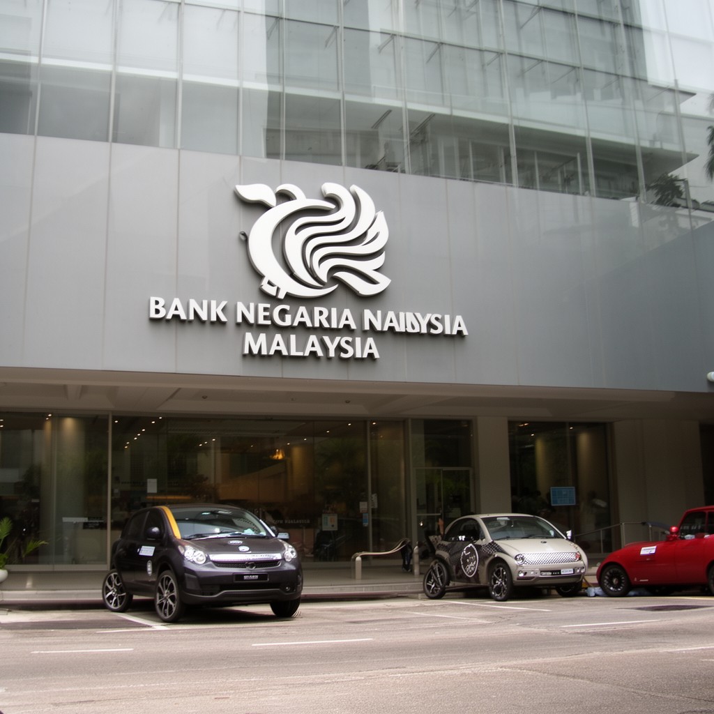 AI-generated illustration of Bank Negara Malaysia