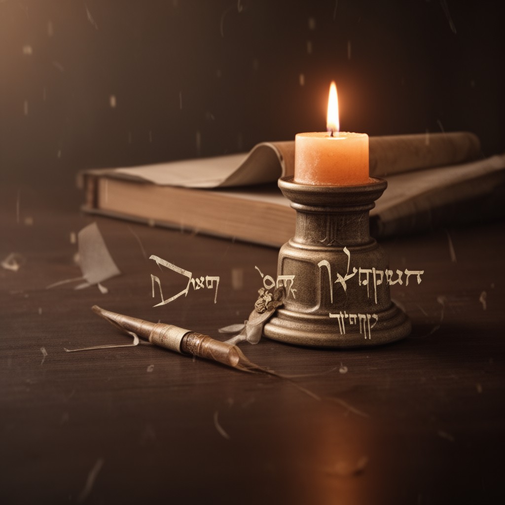 AI-generated illustration of Yom Kippur