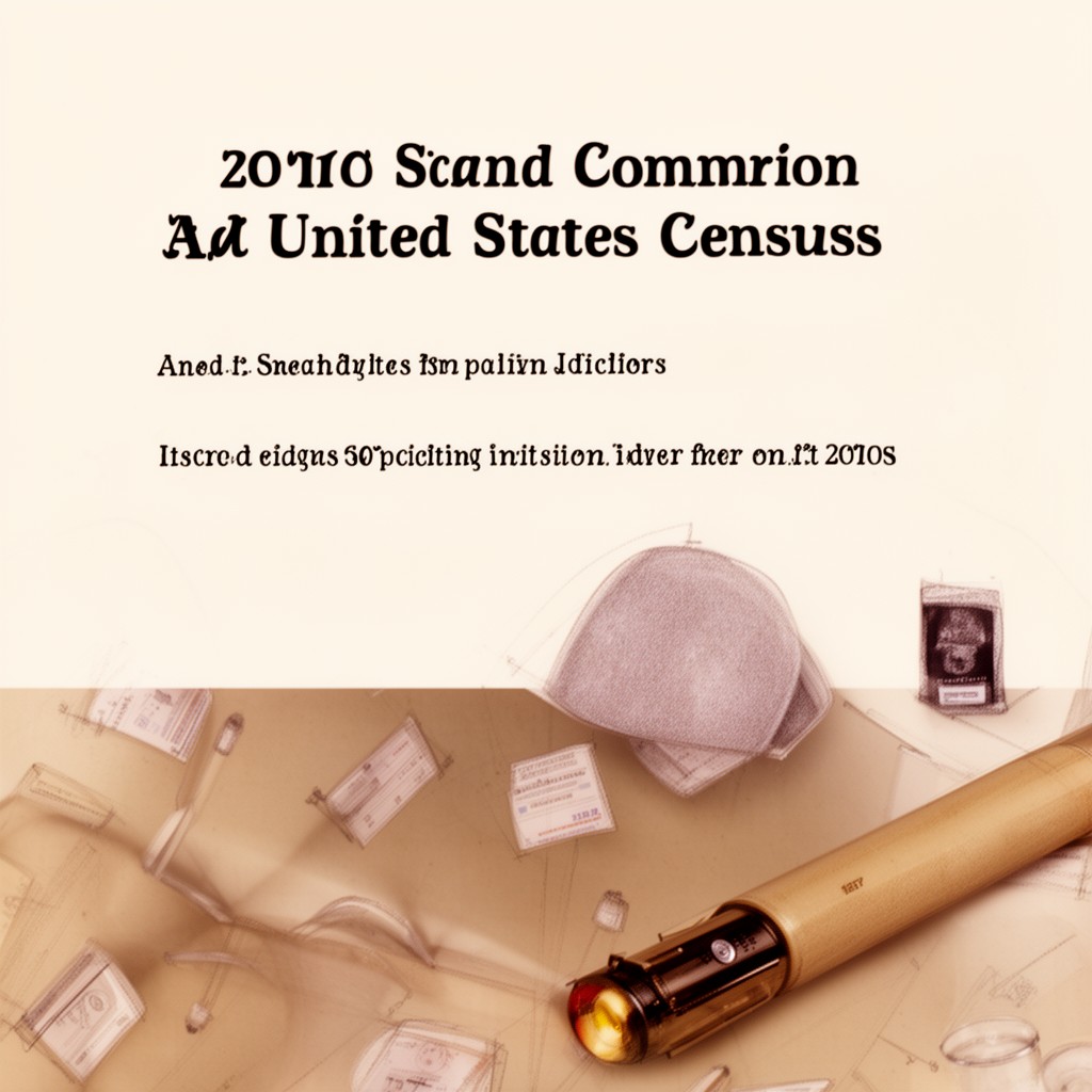 AI-generated illustration of 2010 United States census