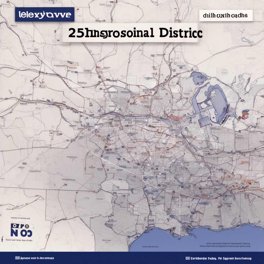AI-generated illustration of New York's 25th congressional district