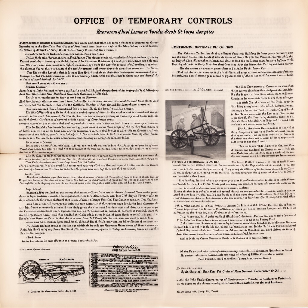 AI-generated illustration of Office of Temporary Controls