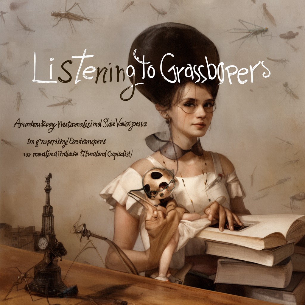 AI-generated illustration of Listening to Grasshoppers