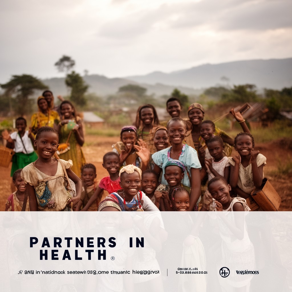 AI-generated illustration of Partners In Health