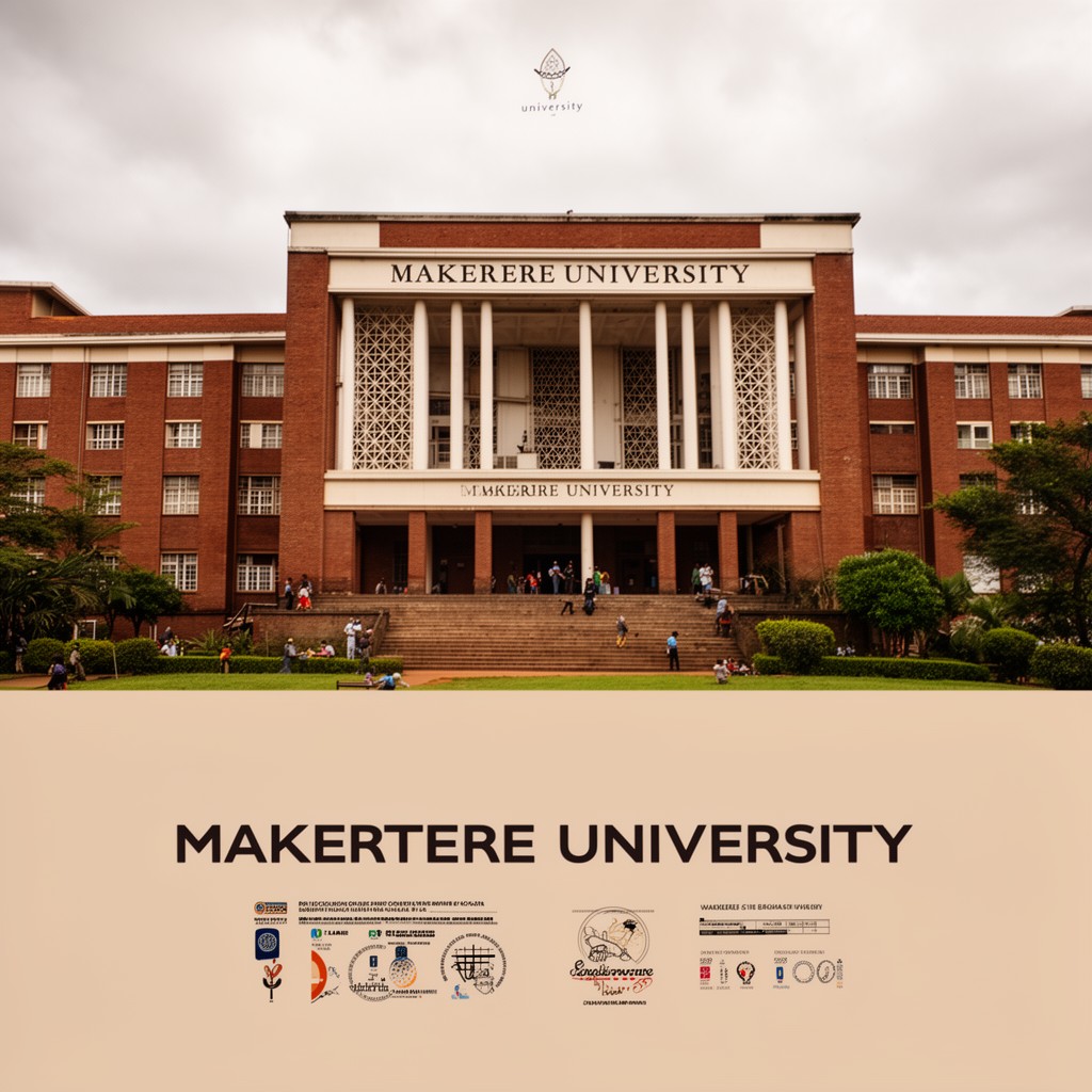 AI-generated illustration of Makerere University