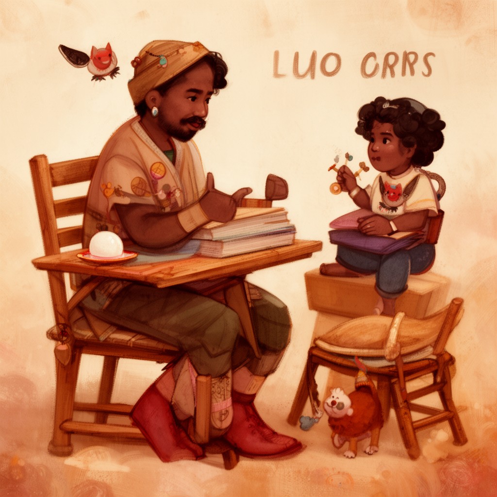 AI-generated illustration of Luo