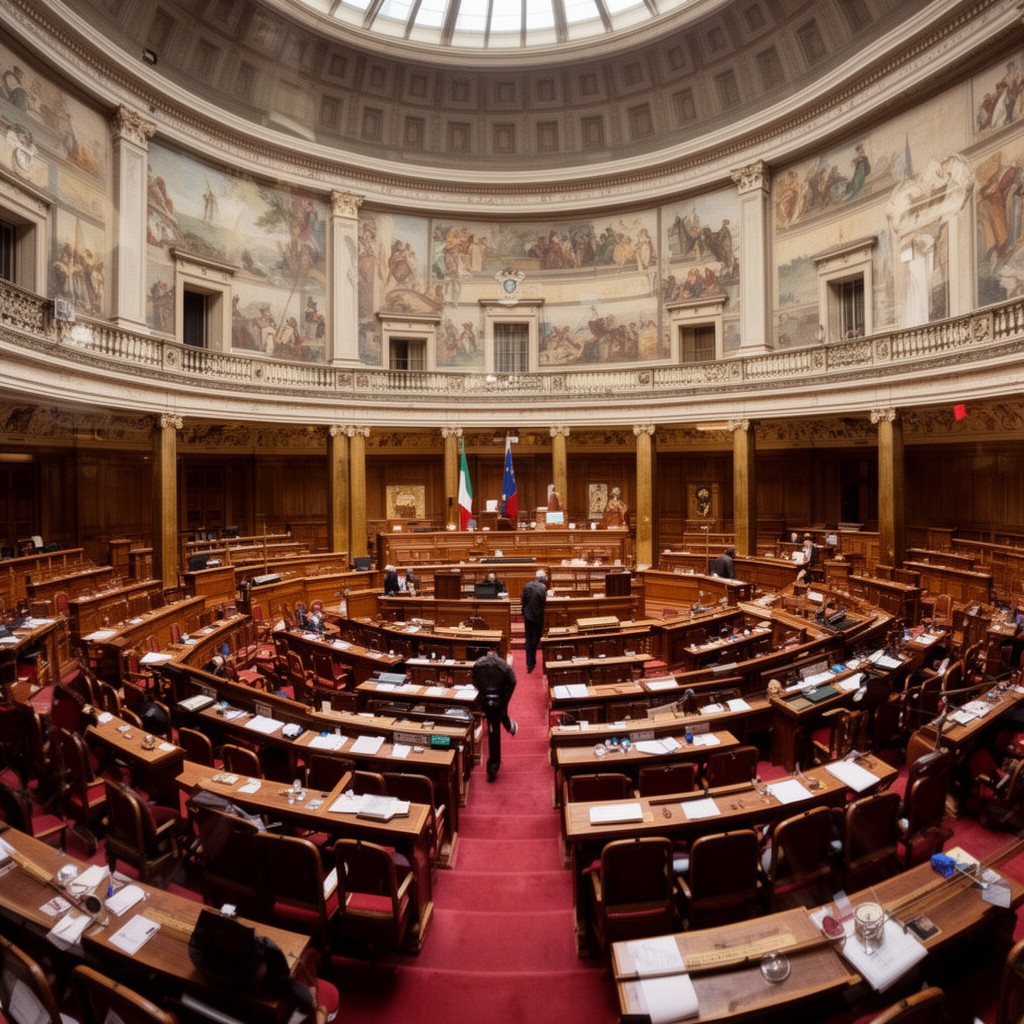AI-generated illustration of Senate of the Republic