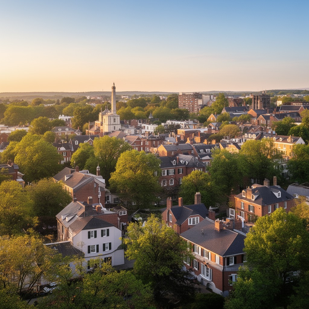AI-generated illustration of Fairfax, Virginia
