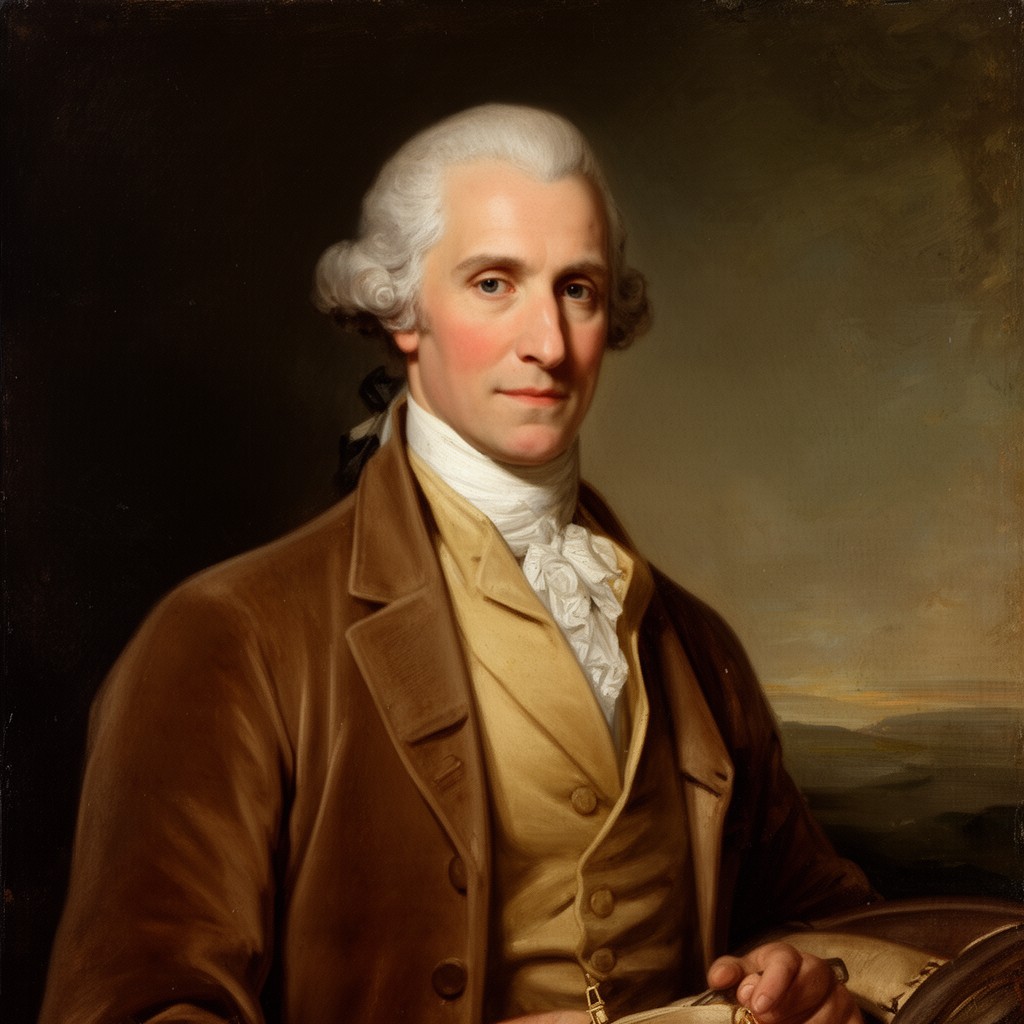 AI-generated illustration of John Parke Custis