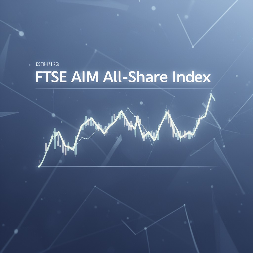AI-generated illustration of FTSE AIM All-Share Index