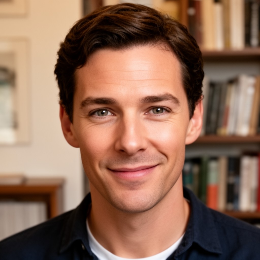 AI-generated illustration of Hal Auden Cumberbatch