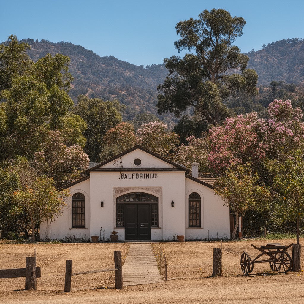 AI-generated illustration of California Historical Landmark