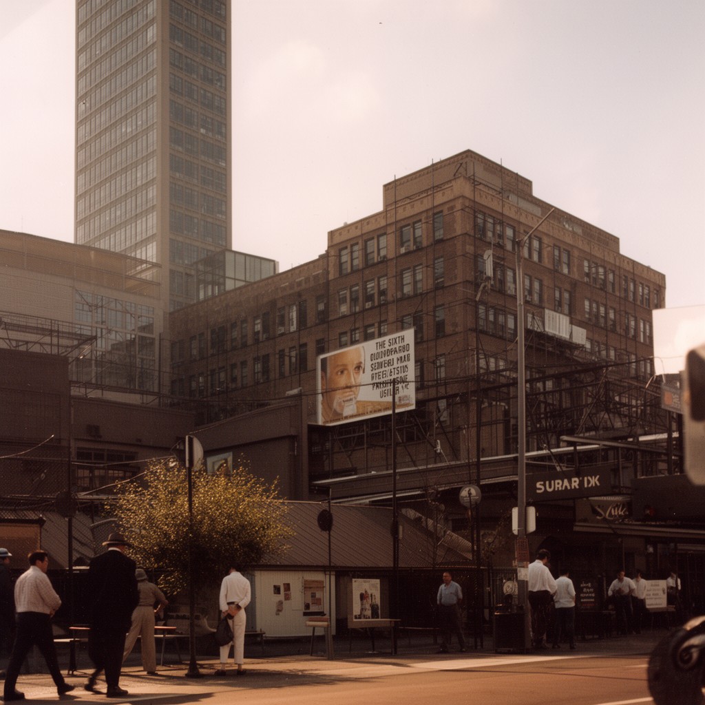 AI-generated illustration of The Sixth Floor Museum at Dealey Plaza
