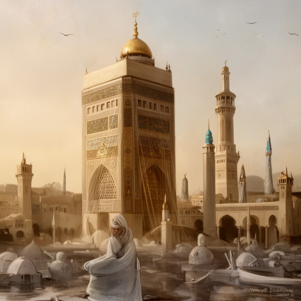 AI-generated illustration of Prophet Ismail