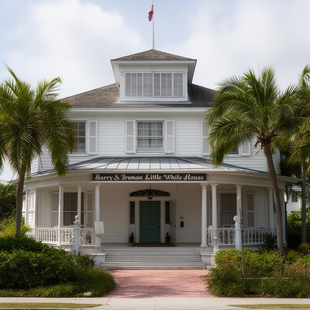AI-generated illustration of Harry S. Truman Little White House