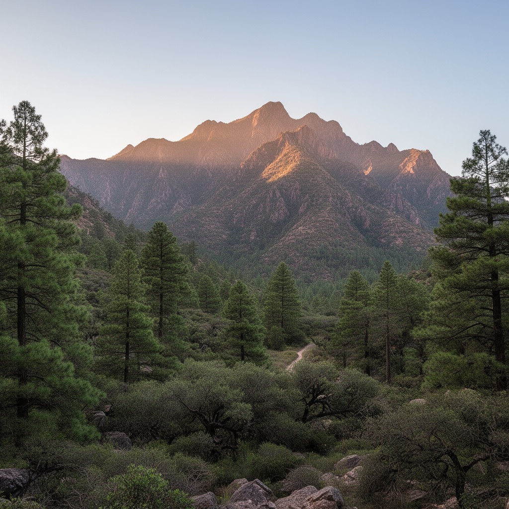 AI-generated illustration of Sierra de la Laguna