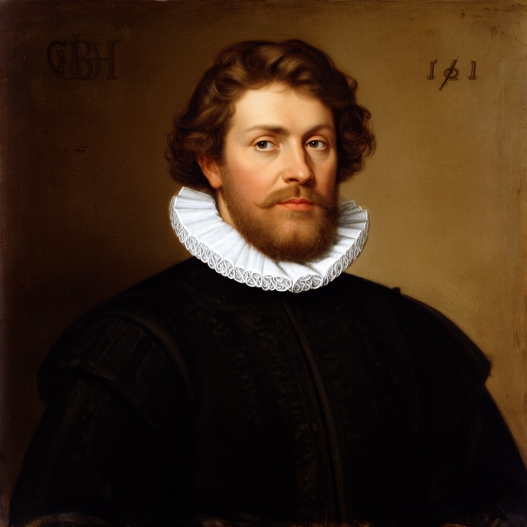 AI-generated illustration of Guido de Brès