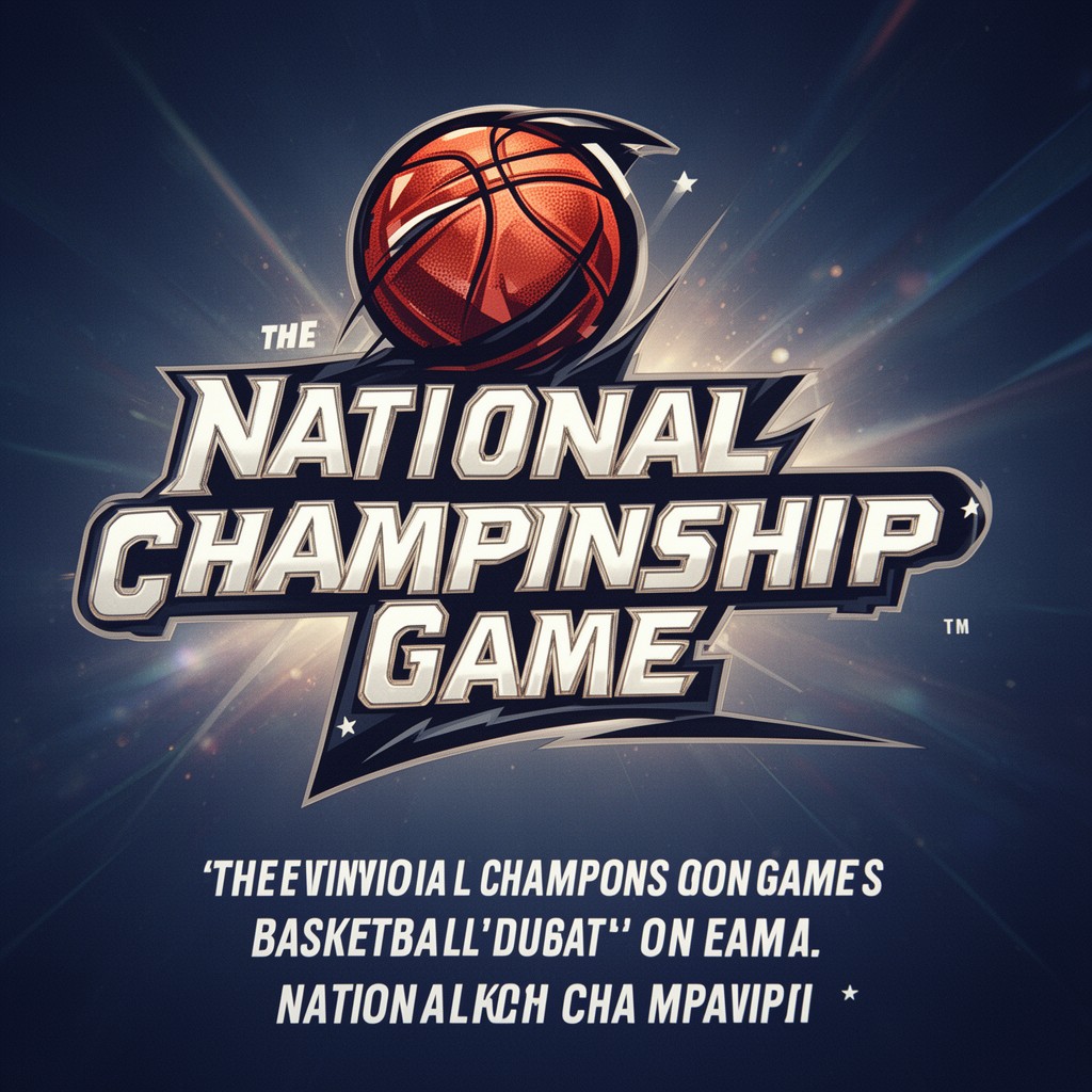 AI-generated illustration of National Championship Game