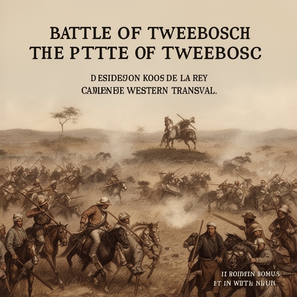 AI-generated illustration of Battle of Tweebosch