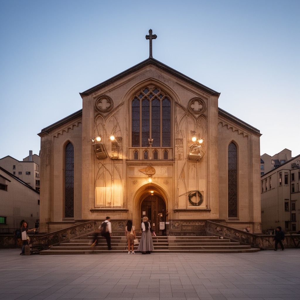 AI-generated illustration of Evangelical Church of Westphalia