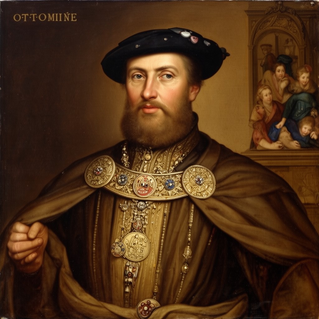 AI-generated illustration of Otto I, Holy Roman Emperor
