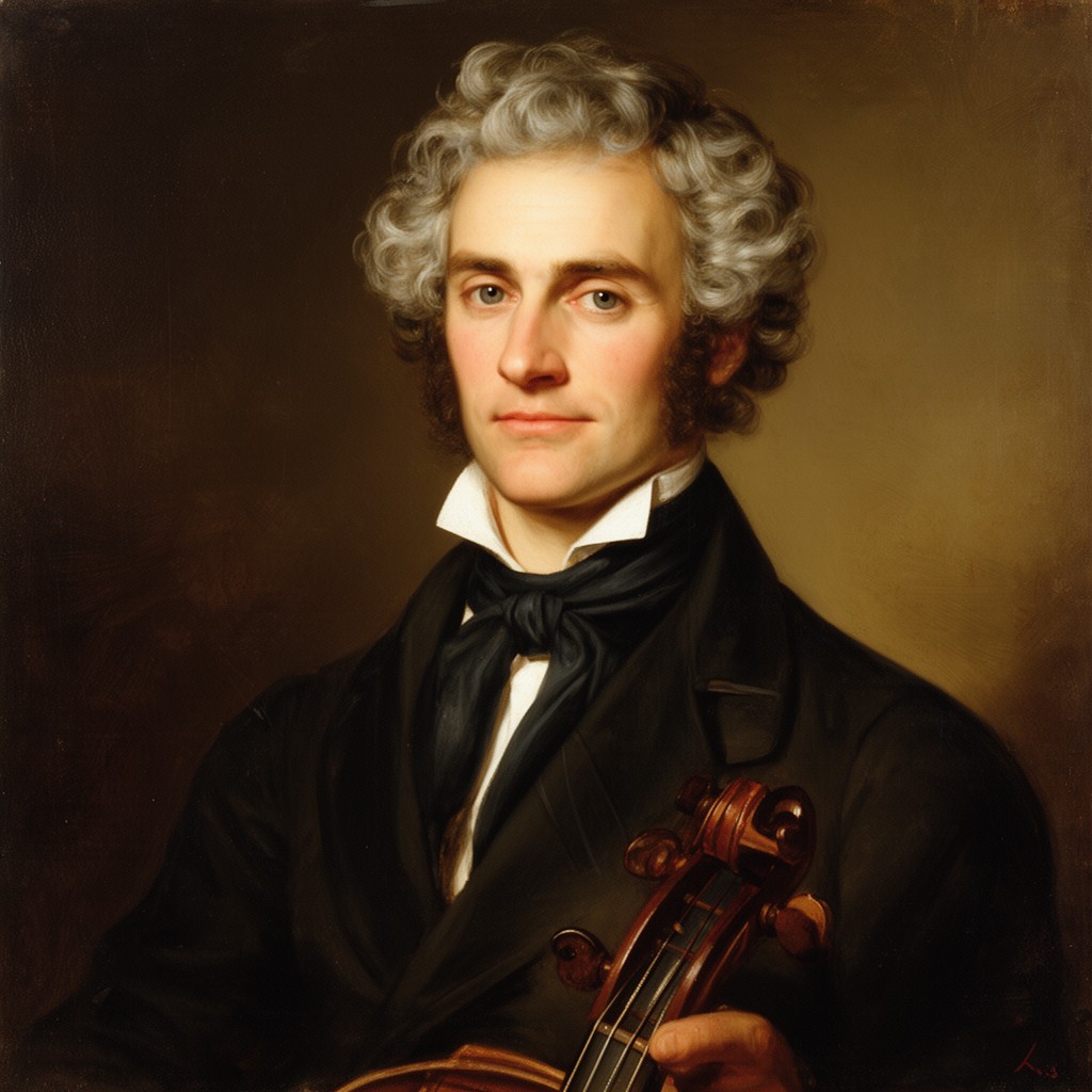 AI-generated illustration of Felix Mendelssohn