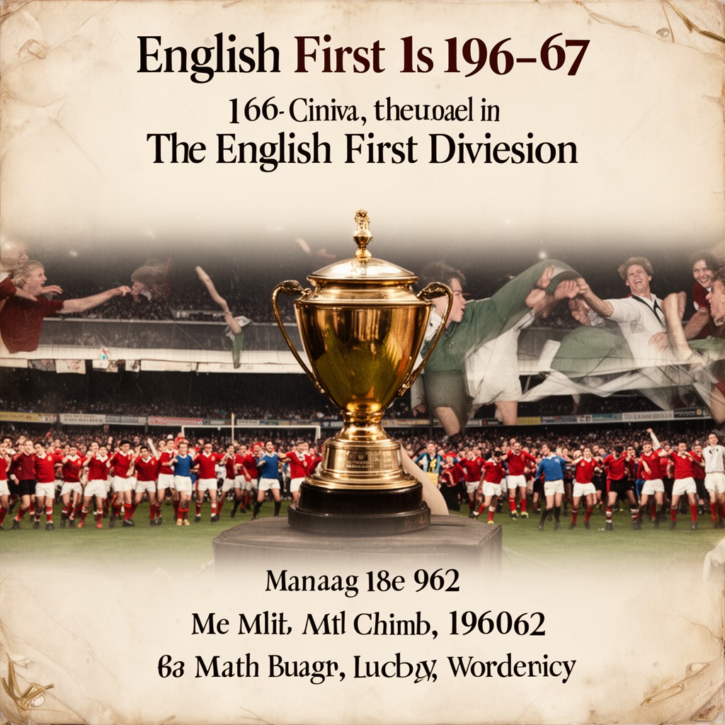 AI-generated illustration of English First Division 1966–67