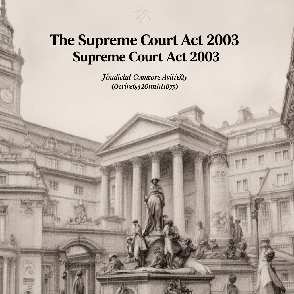 AI-generated illustration of Supreme Court Act 2003