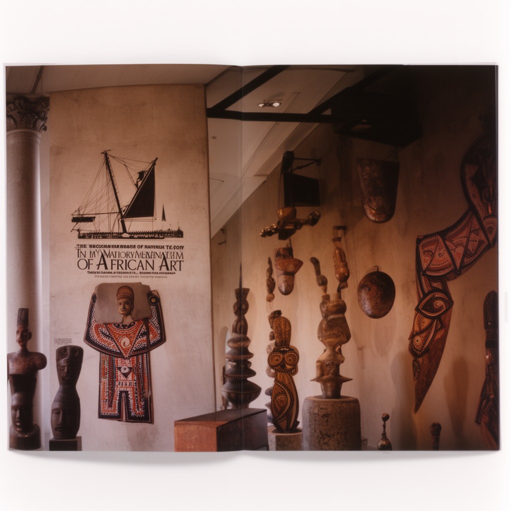 AI-generated illustration of National Museum of African Art