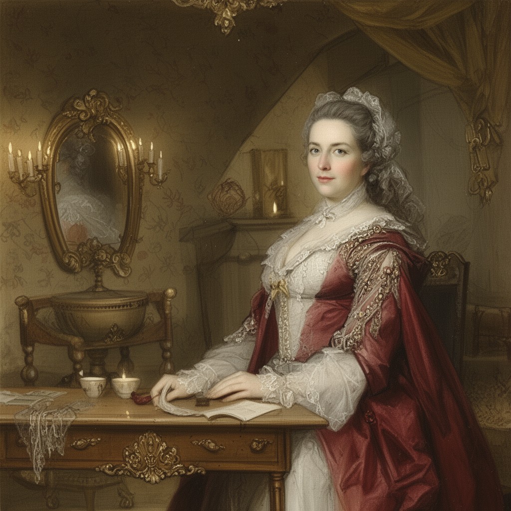 AI-generated illustration of Countess of Orford