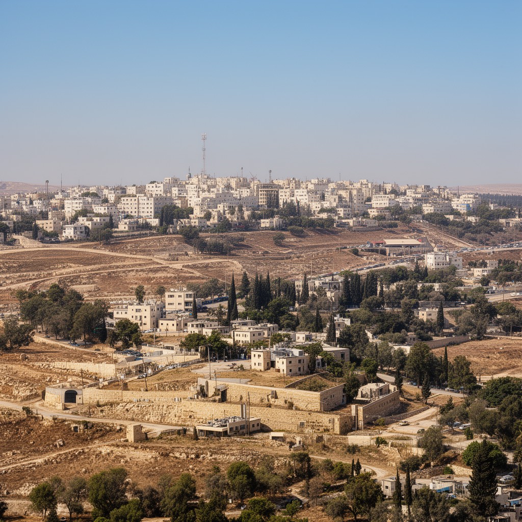 AI-generated illustration of Beersheba