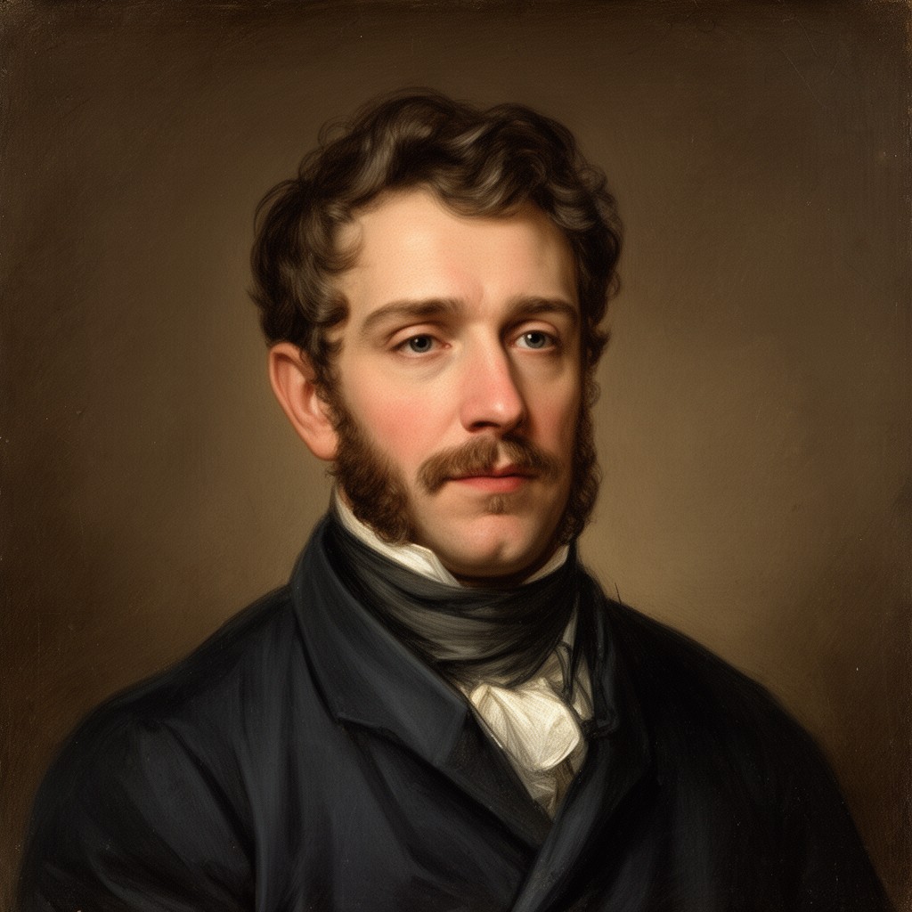 AI-generated illustration of Alexandre Brongniart