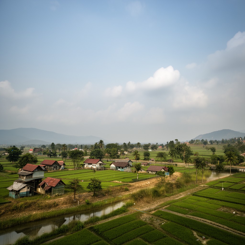 AI-generated illustration of Phúc Thọ District