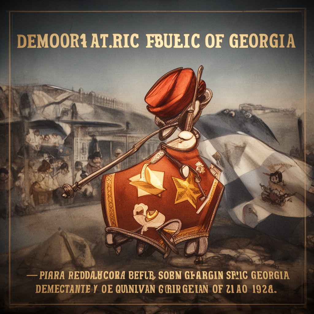AI-generated illustration of Democratic Republic of Georgia