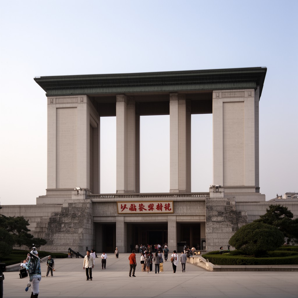 AI-generated illustration of North Hall