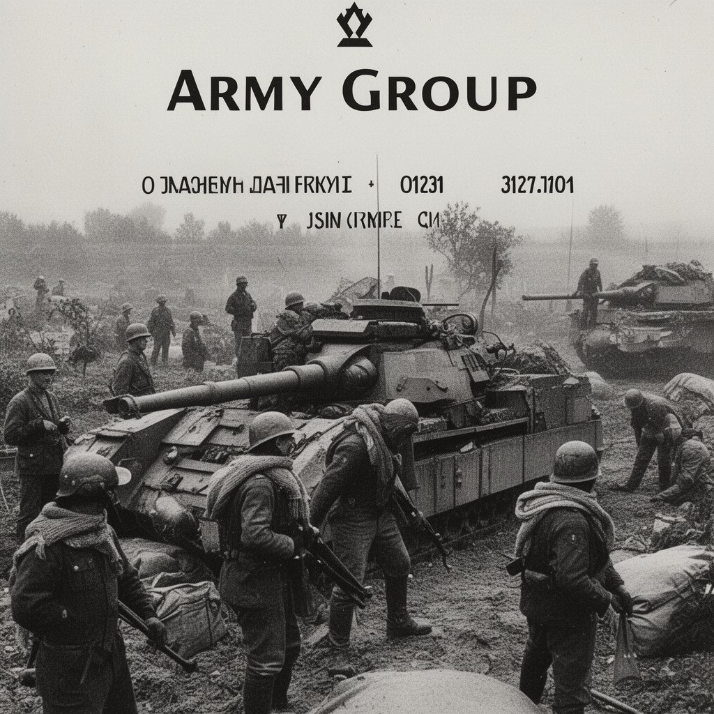 AI-generated illustration of Army Group South