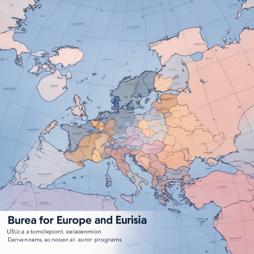 AI-generated illustration of Bureau for Europe and Eurasia (USAID)