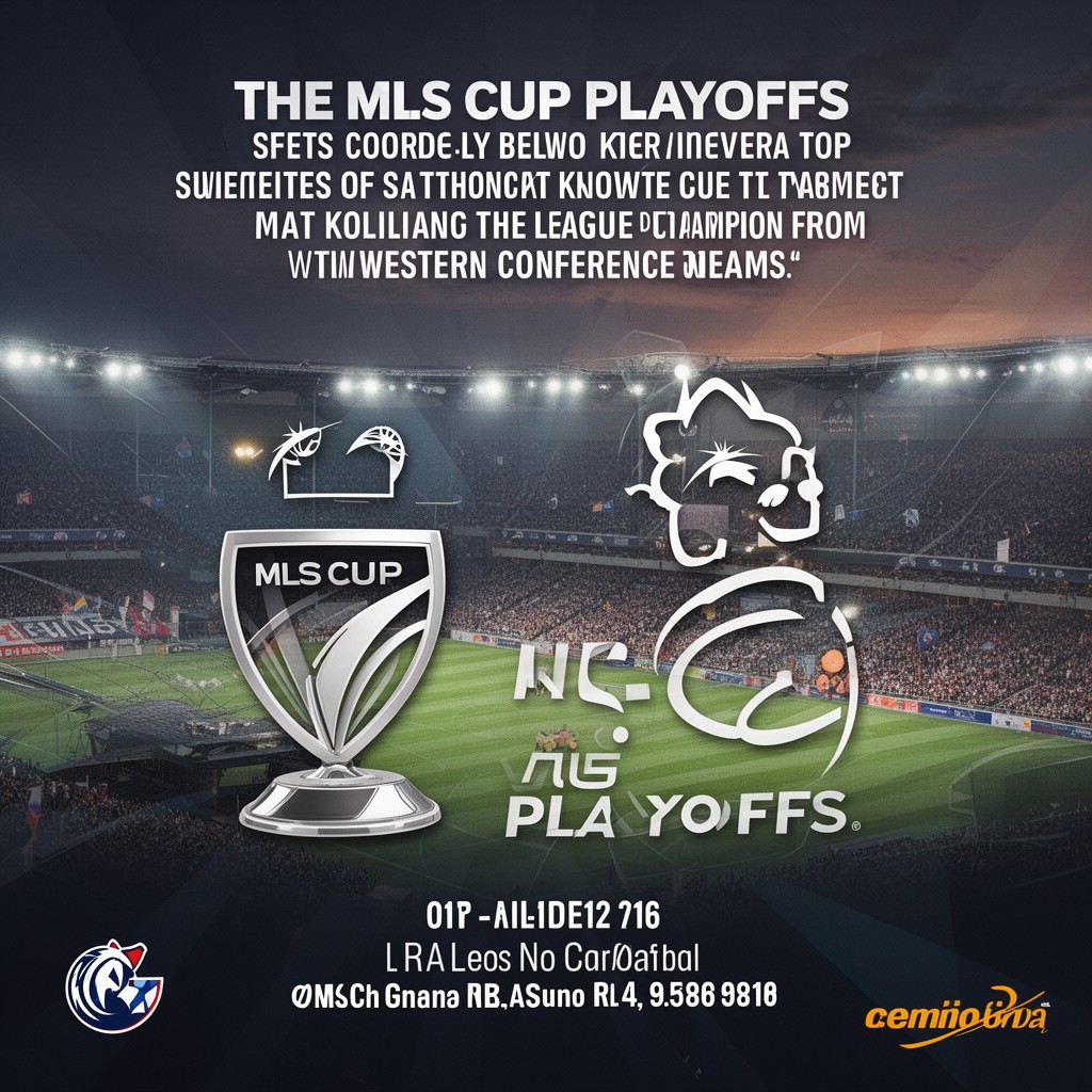 AI-generated illustration of MLS Cup Playoffs