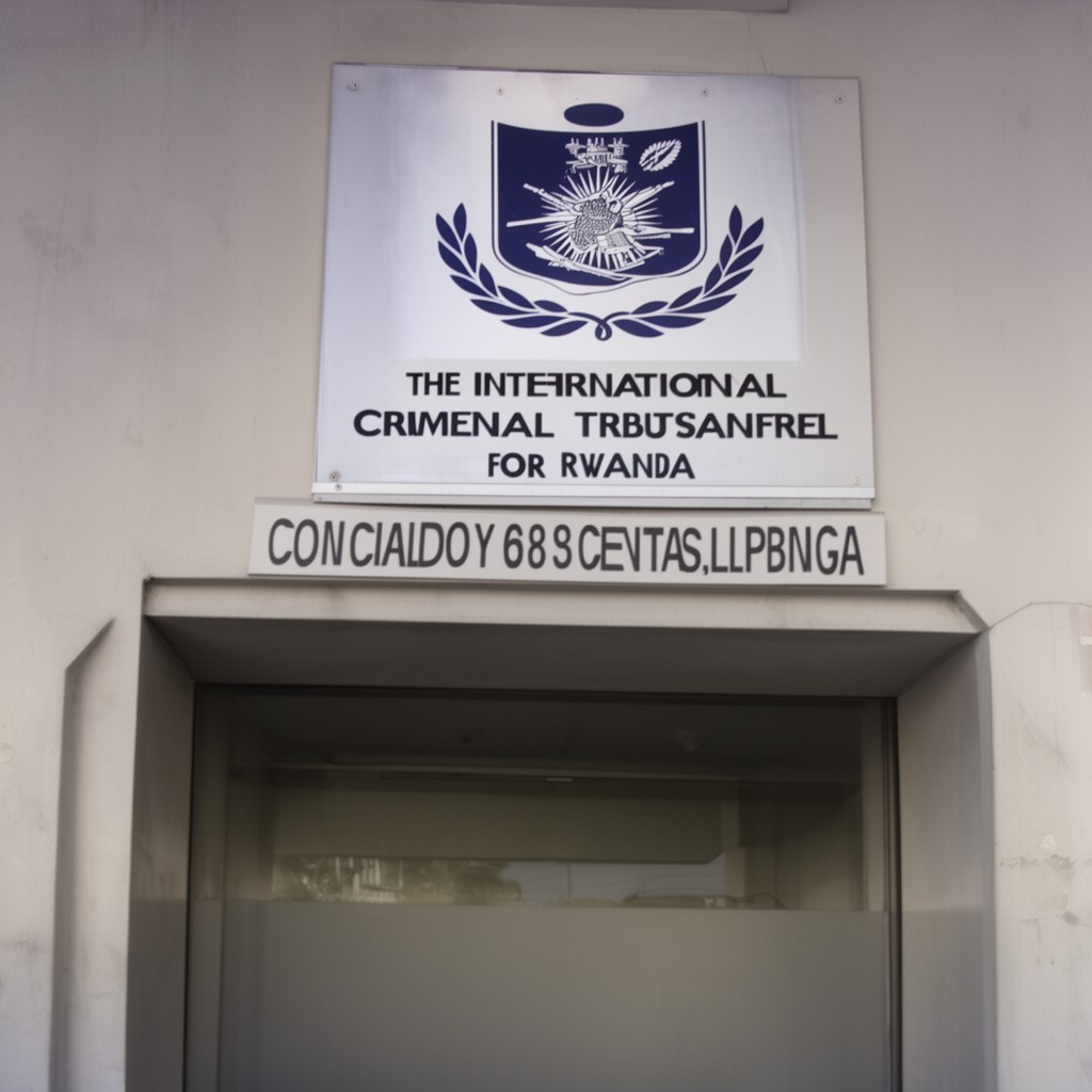 AI-generated illustration of International Criminal Tribunal for Rwanda