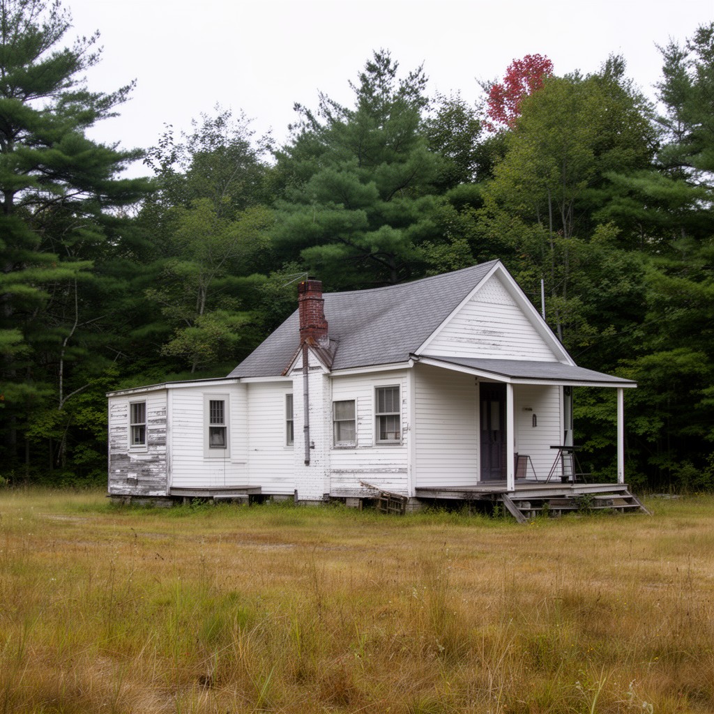 AI-generated illustration of Coplin Plantation, Maine
