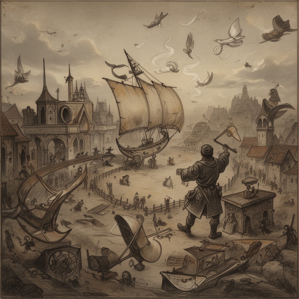 AI-generated illustration of Old World