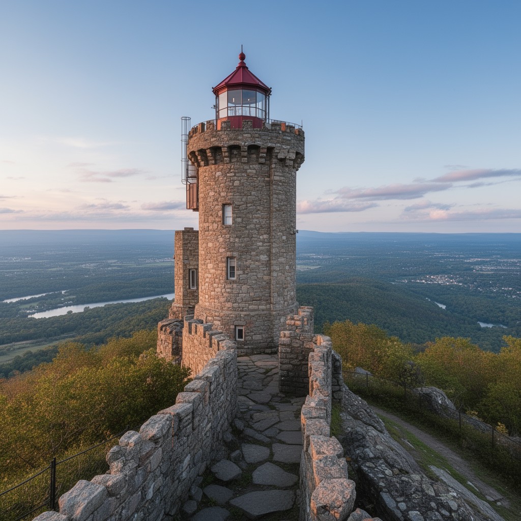 AI-generated illustration of Castle Craig