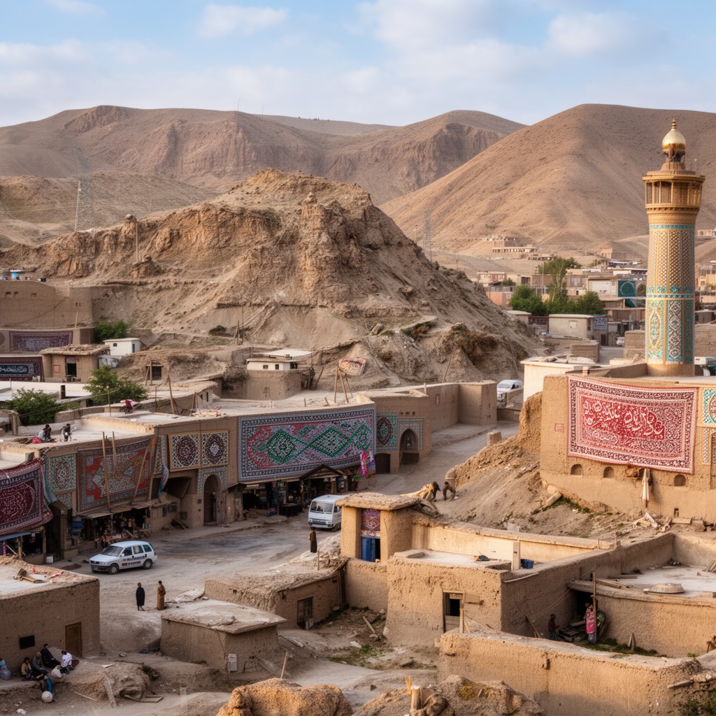 AI-generated illustration of Western Afghanistan