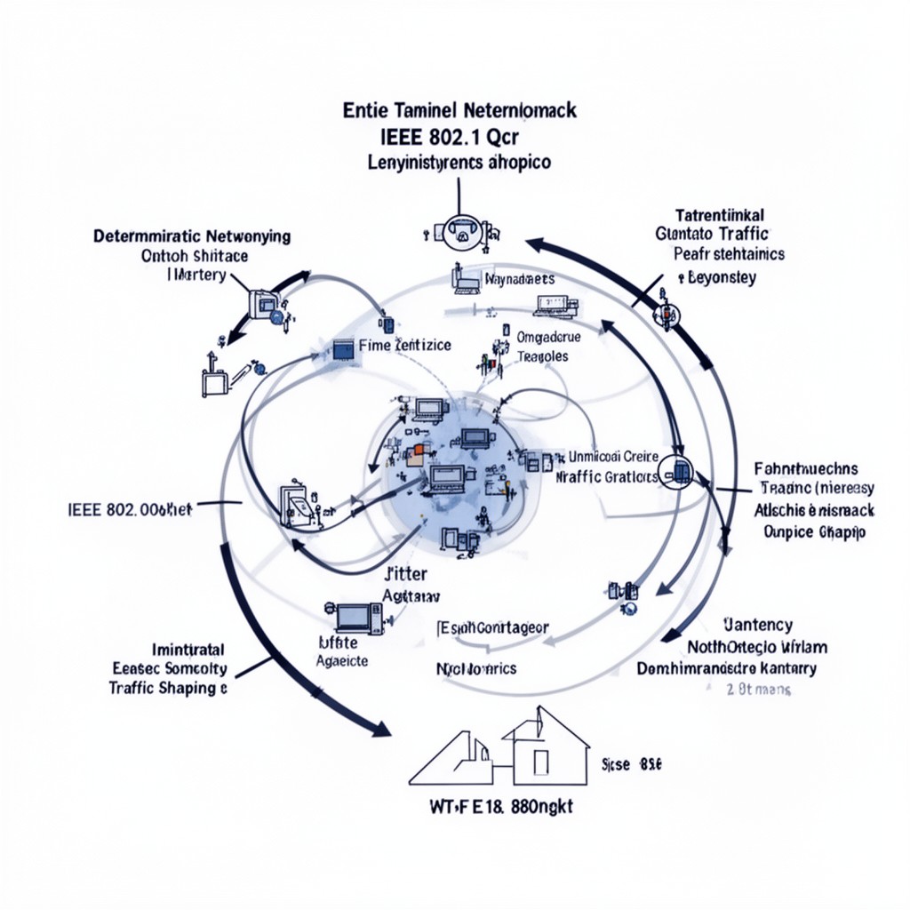 AI-generated illustration of IEEE 802.1Qcr