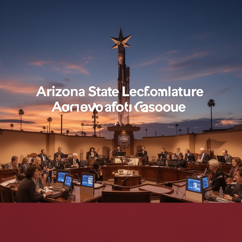 AI-generated illustration of Arizona State Legislature