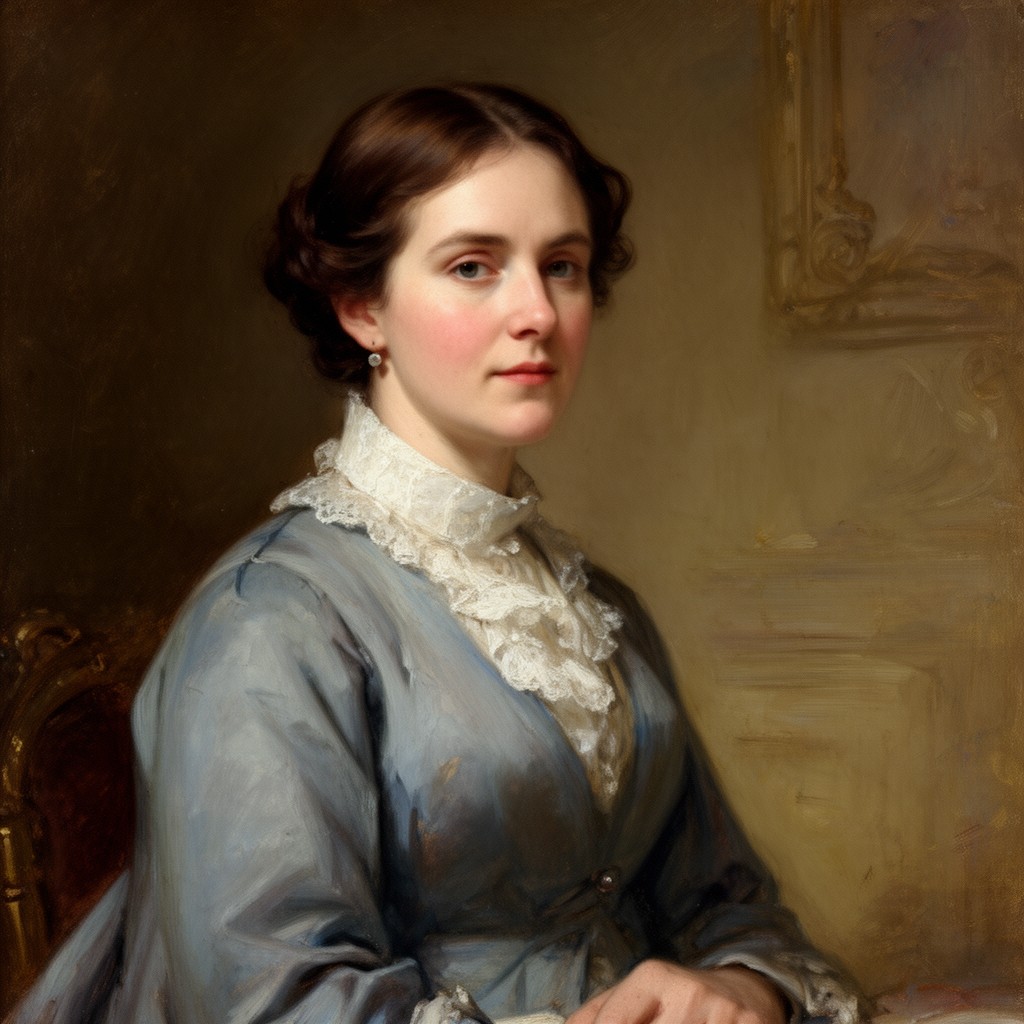 AI-generated illustration of Elizabeth Allen Wedgwood