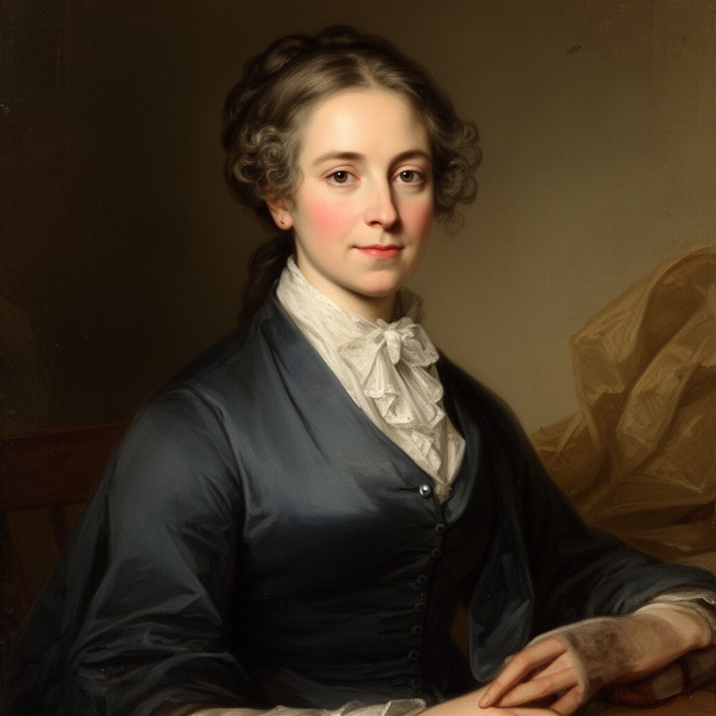 AI-generated illustration of Caroline von Humboldt