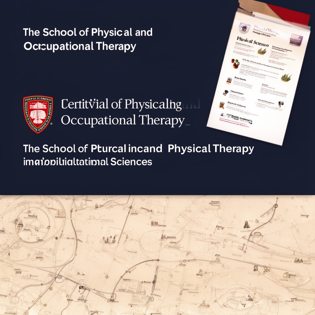 AI-generated illustration of School of Physical and Occupational Therapy