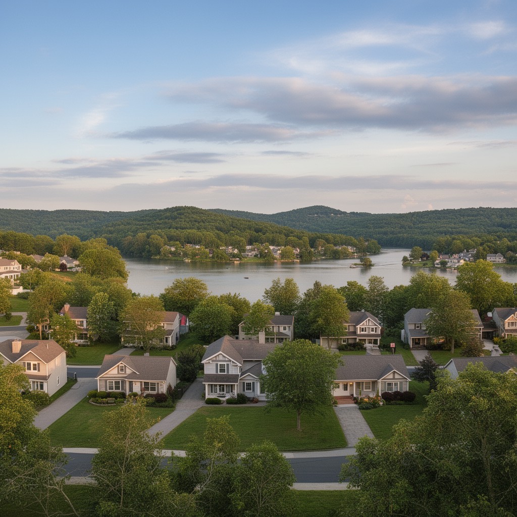 AI-generated illustration of Jefferson Valley