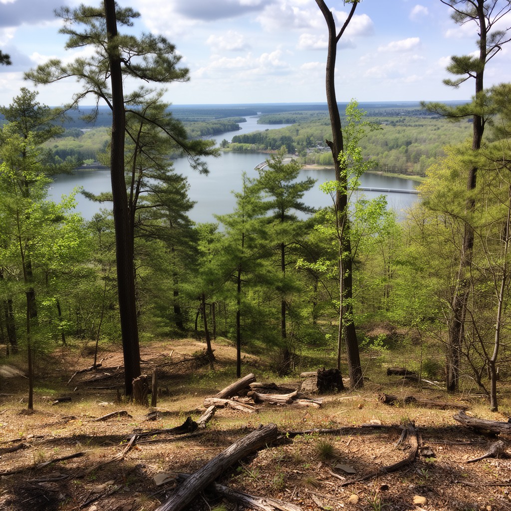 AI-generated illustration of Turkey Mountain Nature Preserve